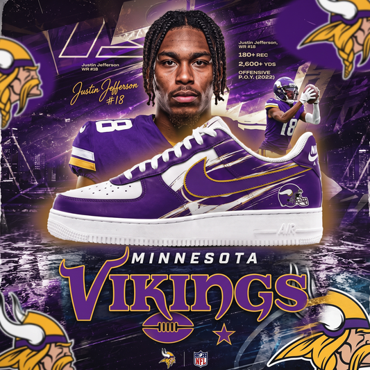 MV x NFL Luxury AF1 Sneakers