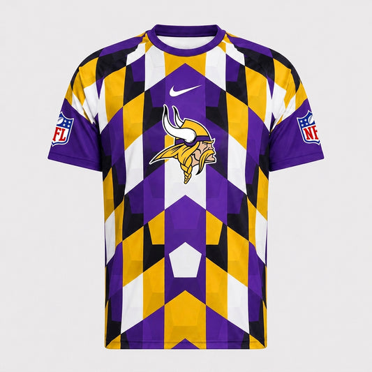 MV x Premium NFL Geometric Fan Performance T-Shirt