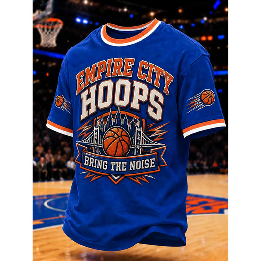 Men'S NYK Basketball Print Shirt V13 DATND TANTD 090626