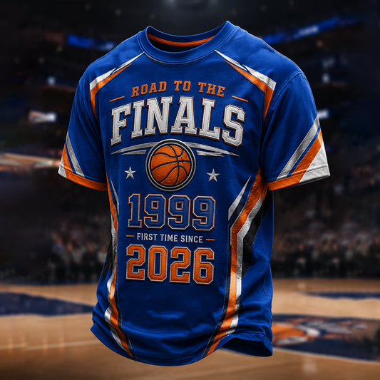 Men's NBA x NYK Basketball Lovers Printed Casual T-shirt V3 DATND TANTD 290526