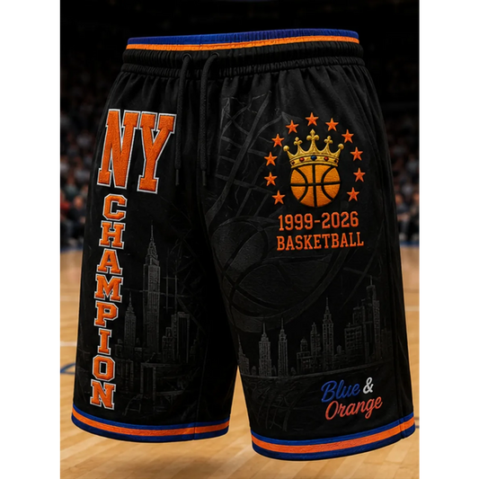 Men's NYK x NBA Basketball Fan Sports Shorts V2 DATND TANTD 0202626