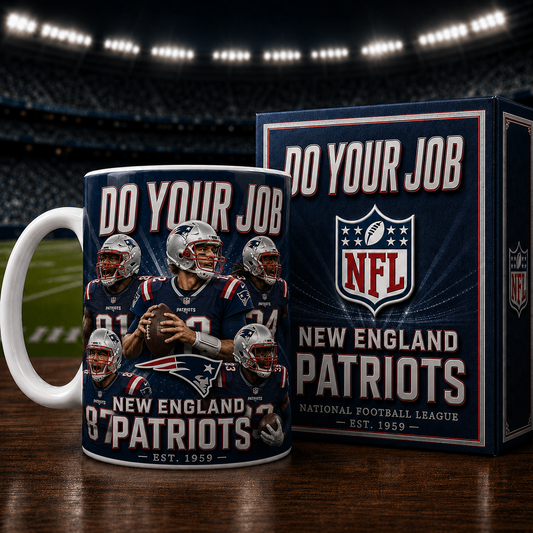 NE X NFL commemorative ceramic mug 2007