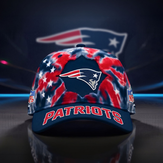 NE x NFL Game Day Tie Dye Cap