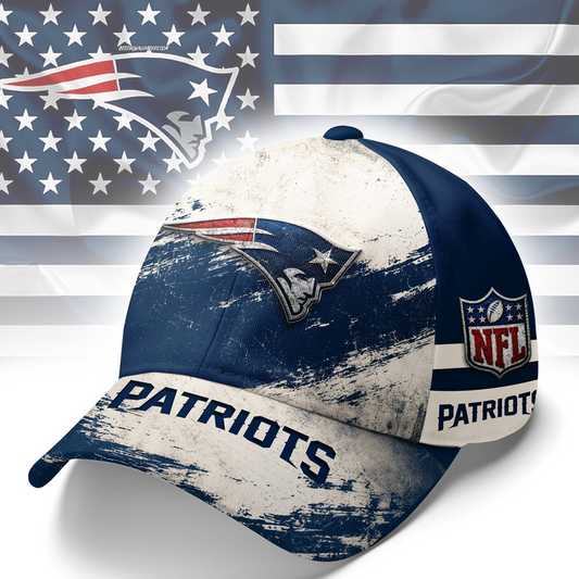 NE x NFL Grunge Style Team Premium Cap 0207
