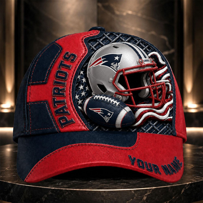 NEP _NFL Legacy 3D Premium Leather Cap – Personalized Edition