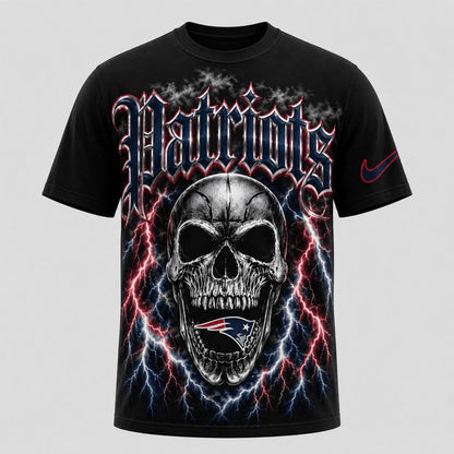 NEP Premium NFL Premium Skull Lightning Graphic T-Shirt