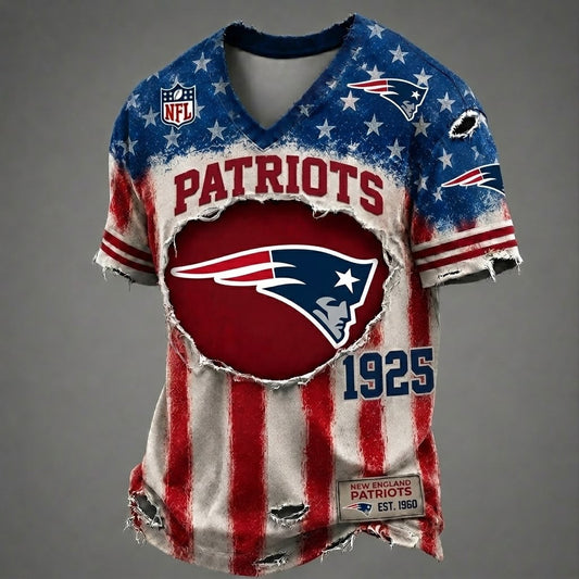 NEP x NFL American Flag Luxury Classic T-shirt 252606