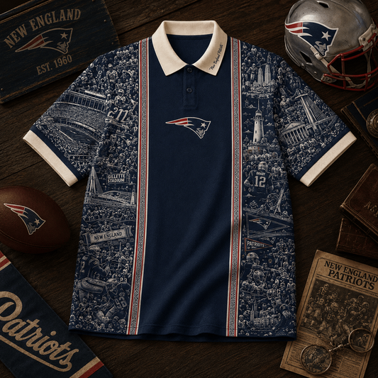 NEP_NFL Heritage Polo Shirt Gifts For Fan - Limited Edition