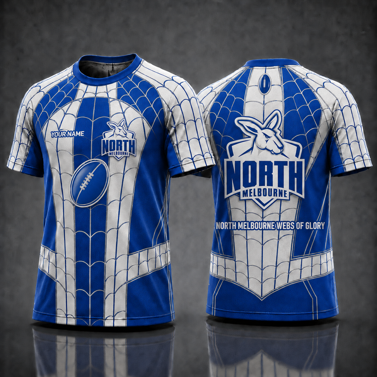 NM AFL x Spider Personalized T-Shirt – Premium Limited Edition Gift for Football Fans
