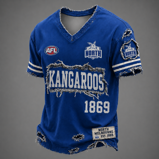 NMFC x AFL LUXURY V-Neck T-Shirt