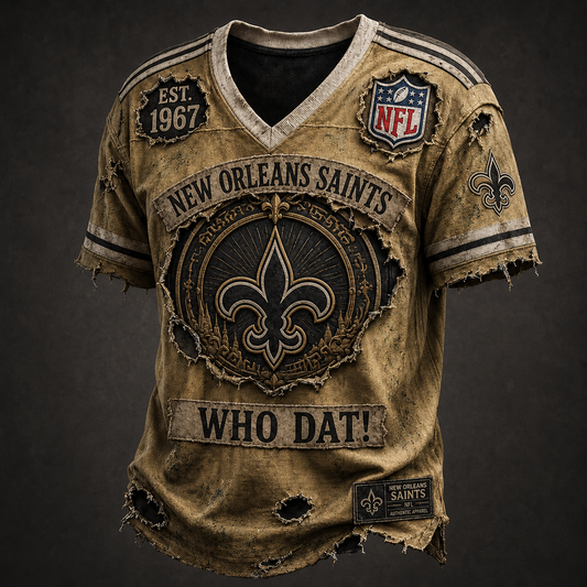 NO X NFL Exclusive V-Neck T-Shirt 2007