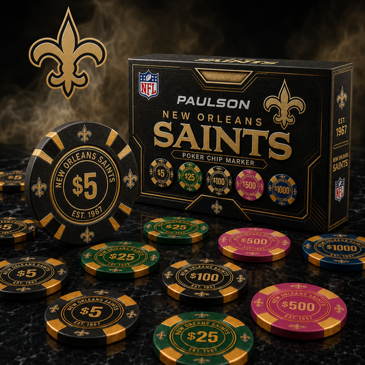 NO X NFL Personalized Premium Poker Chip Gift
