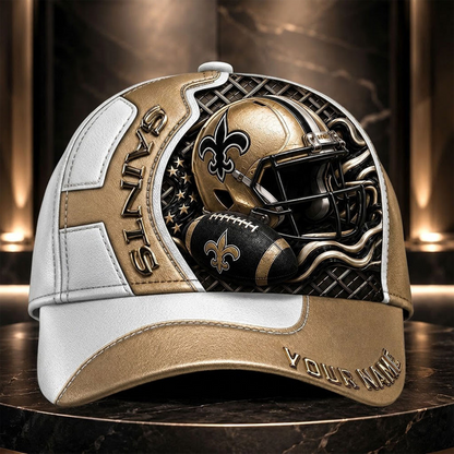 NOS _NFL Legacy 3D Premium Leather Cap – Personalized Edition