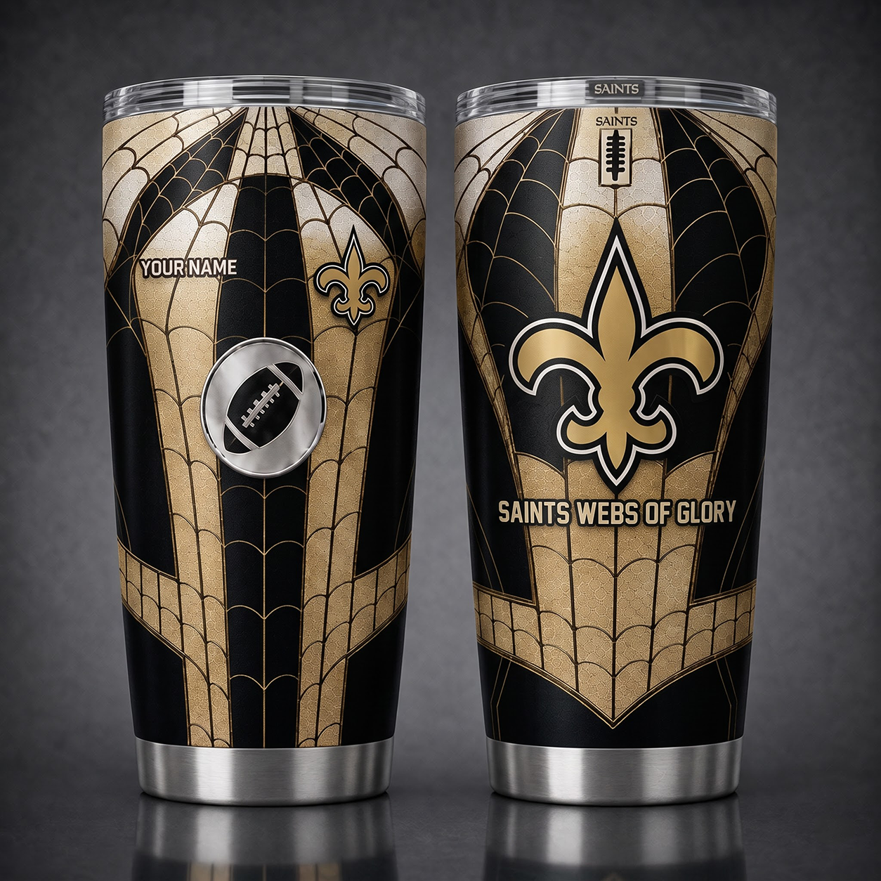 NOS NFL x Spider Premium Classic Tumbler Limited Edition Gift for Football Fans