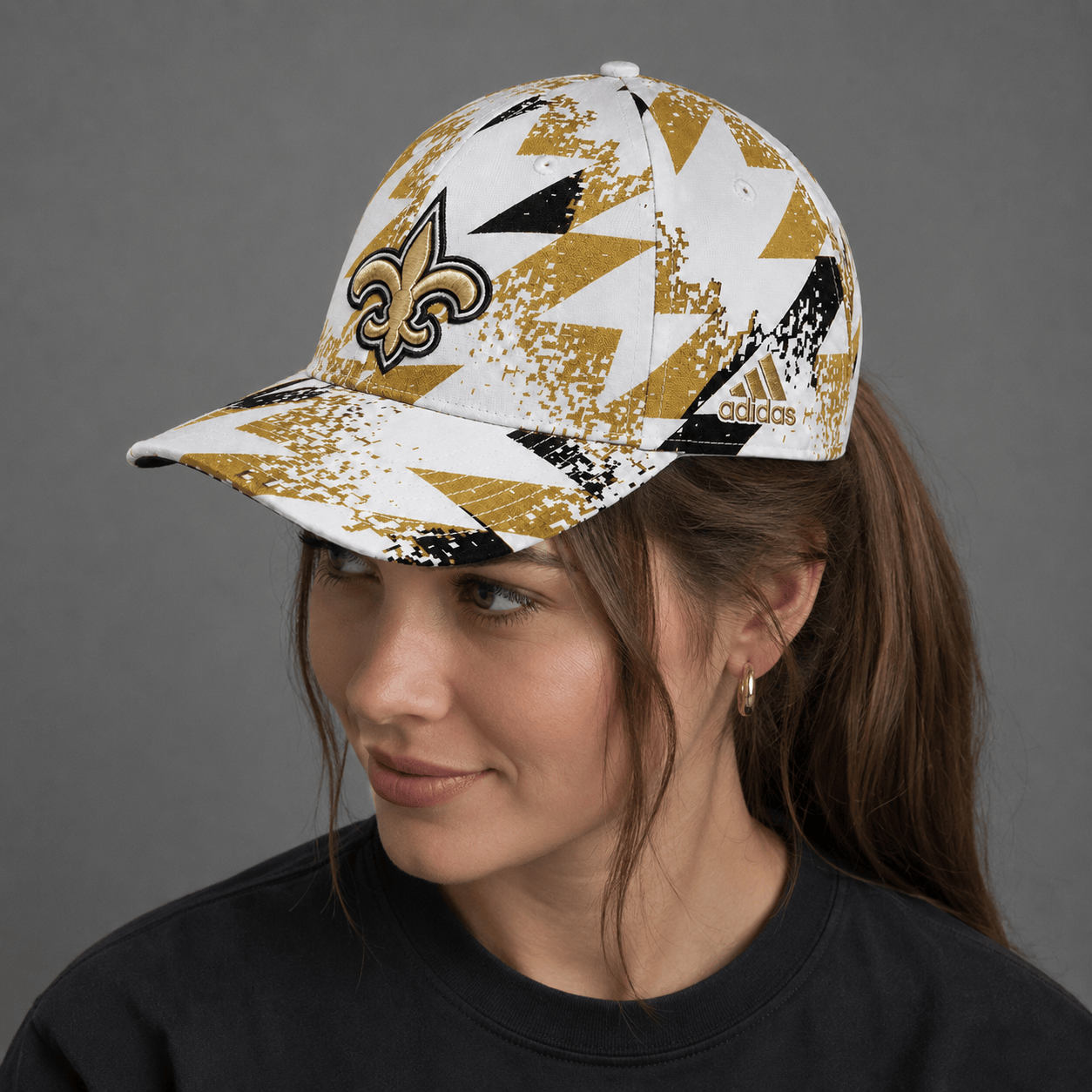 NOS Premium NFL Sports Fan Geometric Pattern Baseball Cap