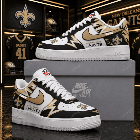 NOS x NFL Premium AF1 Sneaker Personalized Gift For Fan