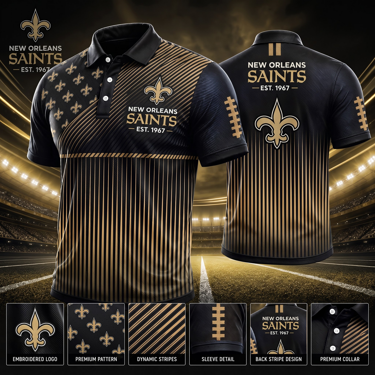 NOS_NFL Premium Polo Shirt – Limited Edition