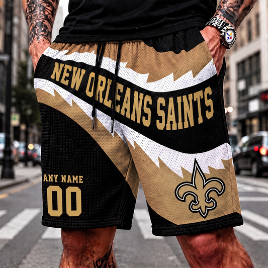 NOS_NFL SHORT PANTS CUSTOM NAME & NUMBER FOR FAN