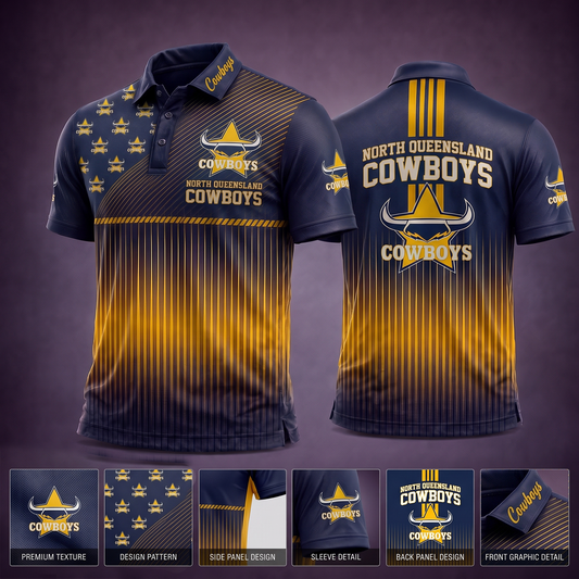 NQC_ PREMIUM NRL EXCLUSIVE POLO SHIRT LIMITED EDITION