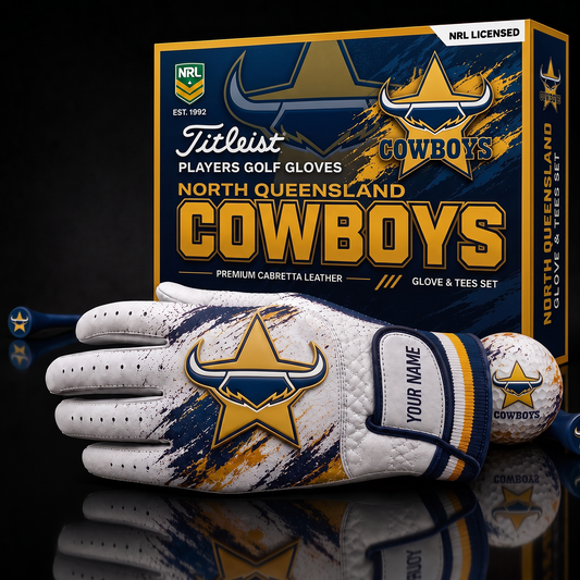 NQL LUXURY PERSONALIZED GOLF GLOVE SET LIMITED EDTION
