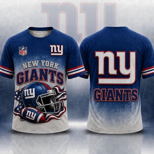 NYG X NFL Premium Victory Series 3D T-Shirt 2107