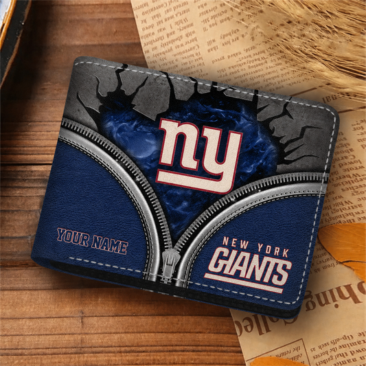 NYG x NFL 3D Leather Wallet