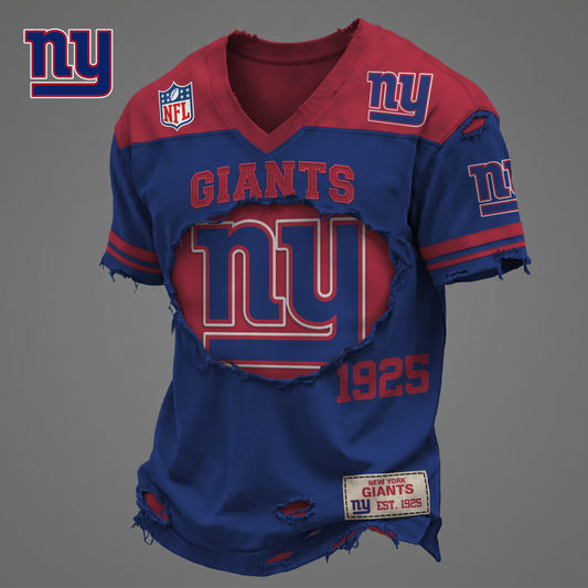 NYG x NFL Luxury V6 Classic T-shirt DDT 030626 NTL
