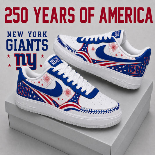 NYG x NFL Premium AF1 Sneaker Gift For Fan