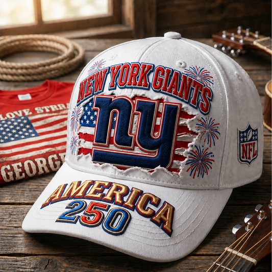 NYG x NFL Premium Cap 250 Years Anniversary Of Freedom 0107