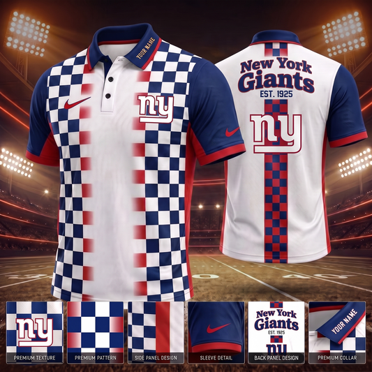 NYG_ PREMIUM NFL EXCLUSIVE POLO SHIRT LIMITED EDITION