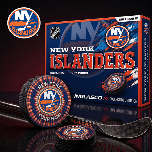 NYI_NHL Premium Hockey Pucks