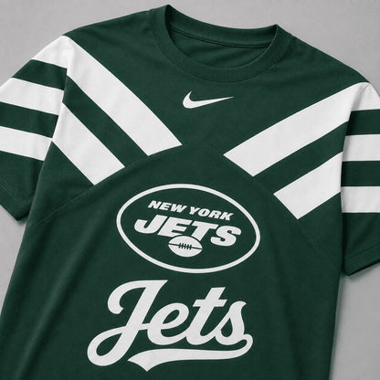 NYJ Premium NFL Men's Casual Performance T-Shirt