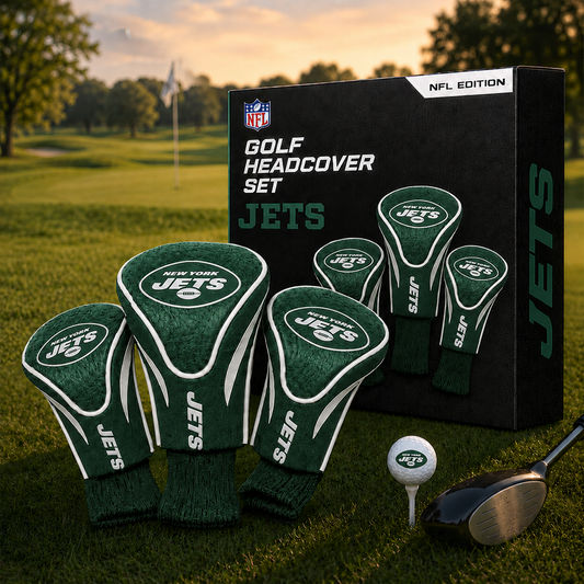 NYJ Team Golf NFL 3-Pack Contour Sock Headcovers
