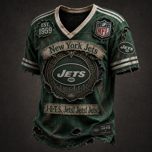 NYJ X NFL Exclusive V-Neck T-Shirt 2007