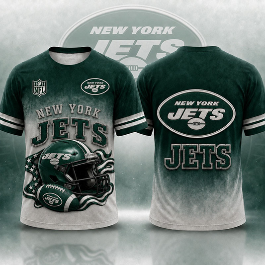 NYJ X NFL Premium Victory Series 3D T-Shirt 2107