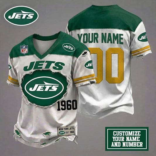NYJ x Customize NFL Luxury Classic T-shirt DDT 030626 TTTZ