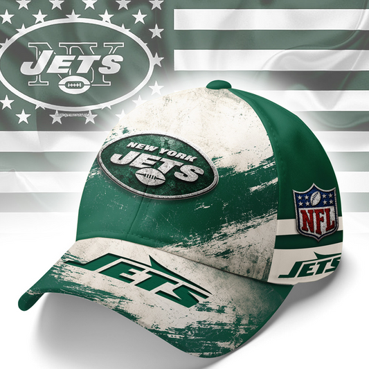 NYJ x NFL Grunge Style Team Premium Cap 0207