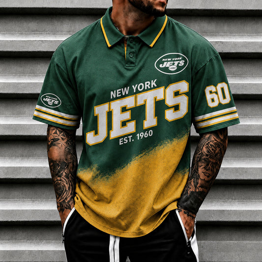 NYJ x NFL Luxury V3 Polo Shirt