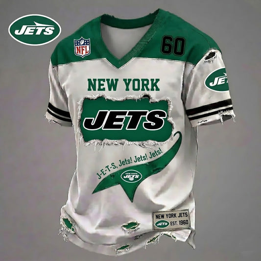 NYJ x NFL Luxury V8 Classic T-shirt DDT 060626 TTTZ