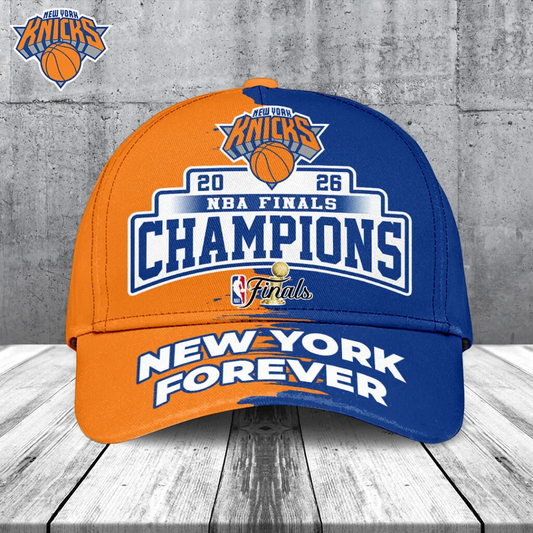 NYK 2026 NBA Finals Champions Classic Cap V2 1606