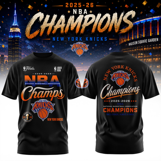 NYK x 2026 NBA Champions Tshirt V2 140626