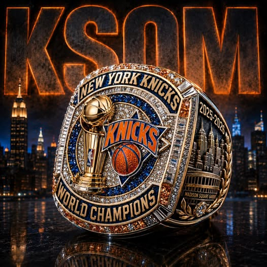 NYK x NBA 3D Engraved Ring 1506