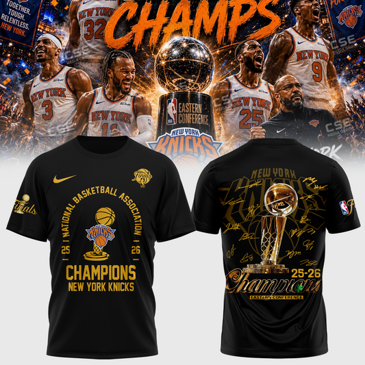 NYK x NBA Champions T-Shirt V5 150626
