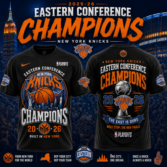 NYK x NBA Conference Champions Tshirt V1 DATND TANTD 020626