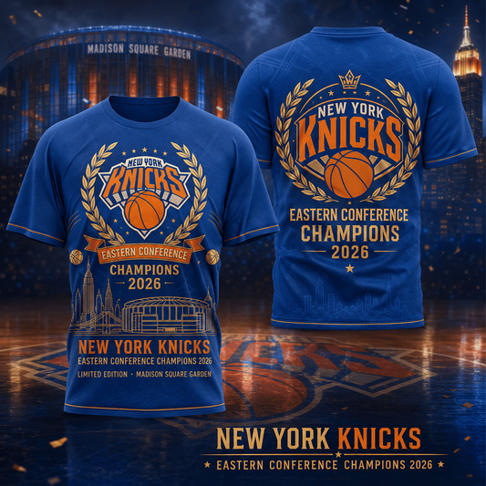 NYK x NBA Eastern Conference 2026 Aparael 3D V3 DATND TANTD