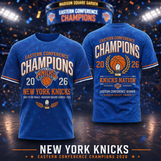 NYK x NBA Eastern Conference 2026 Aparael 3D V5 DATND TANTD