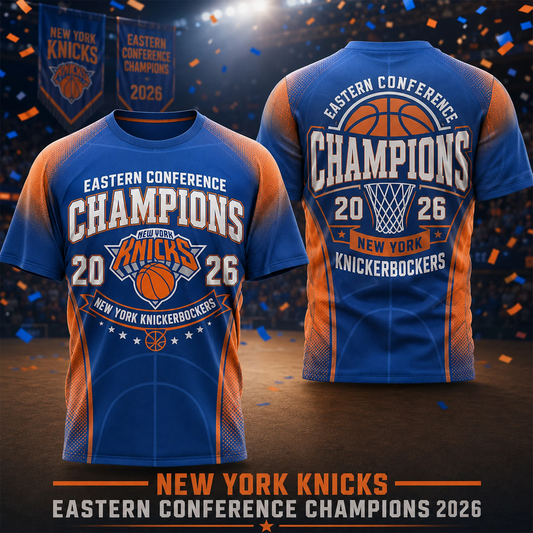 NYK x NBA Eastern Conference 2026 Aparael 3D V6 DATND TANTD