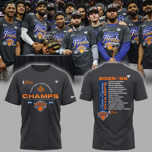 NYK x NBA Eastern Conference Champions 3D Shirt 2605 V2 DatND DVT