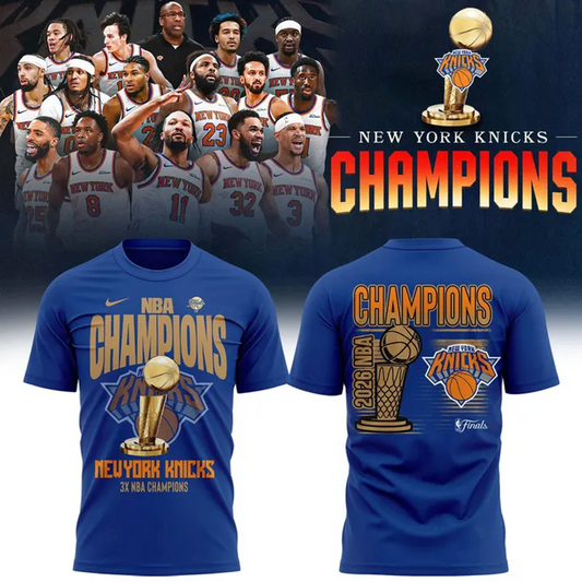 NYK x NBA Final Champions 2025-26 3D Aparael V19 150626