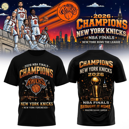 NYK x NBA Final Champions 2025-26 3D Aparael V25 150626